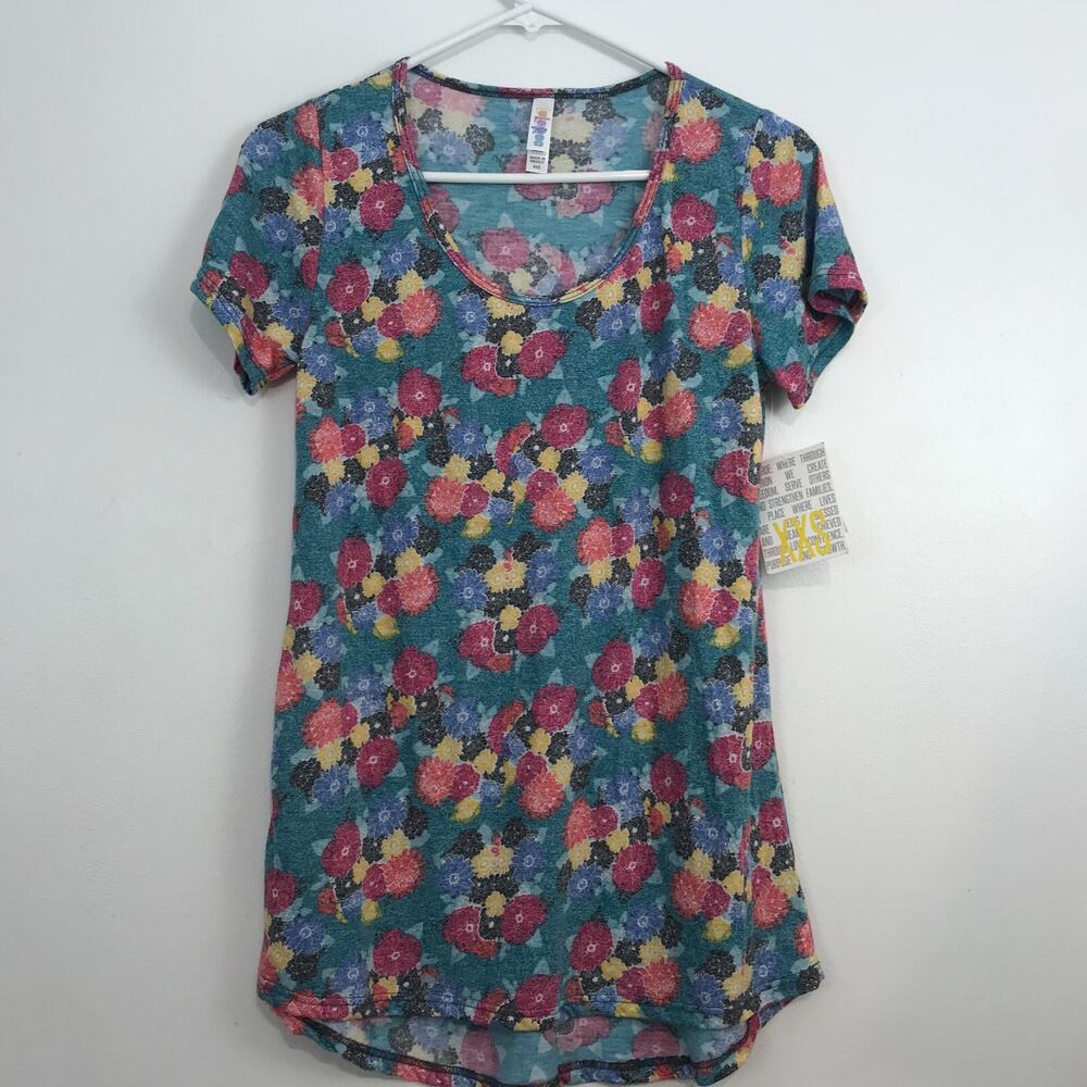 (Ma) LuLaRoe Classic T/ Randy Top Shirt Womens Size XXS Fairy Festival Lot of 2 - Picture 4 of 6
